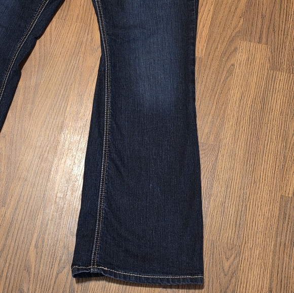 Ariat Jocelyn Bootcut Jeans Dark Wash Mid Rise Western Denim Women’s 32S C95 - Picture 4 of 16